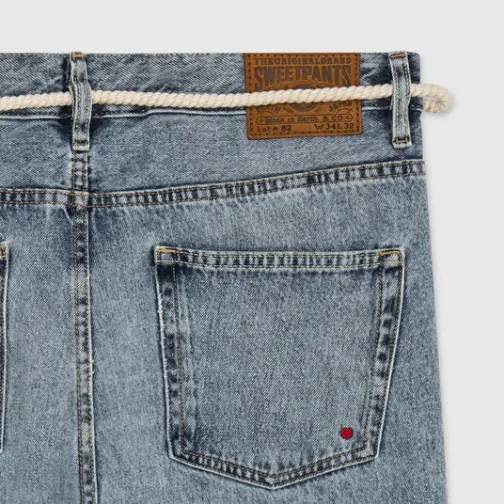 Femme SWEET PANTS BOOTCUT FIT BLUE VINTAGE