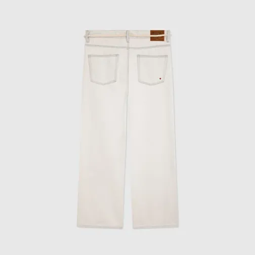Homme SWEET PANTS BOOTCUT FIT OFF WHITE