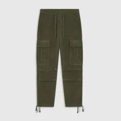 Homme SWEET PANTS CORDUROY CARGO ARMY