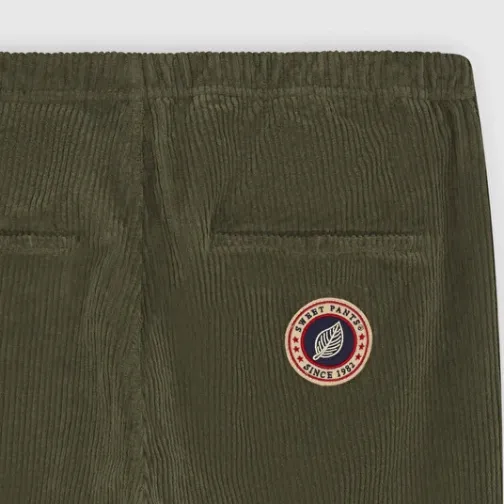 Homme SWEET PANTS CORDUROY PANTS ARMY