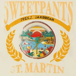 Femme SWEET PANTS CRUISE TEE SAINT-MARTIN CREAM