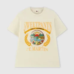 Homme SWEET PANTS CRUISE TEE SAINT-MARTIN CREAM