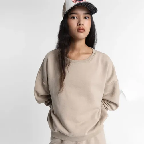 Femme SWEET PANTS ENDLESS CREW WHITE PEPPER