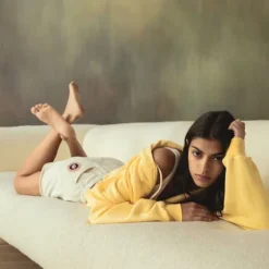 Femme SWEET PANTS ENDLESS ZIP UP GOLDEN