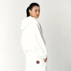 Femme SWEET PANTS ENDLESS ZIP UP OFF WHITE