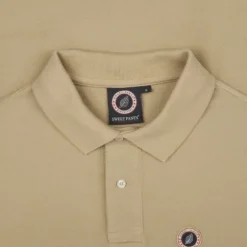 Homme SWEET PANTS FADED POLO WHITE PEPPER