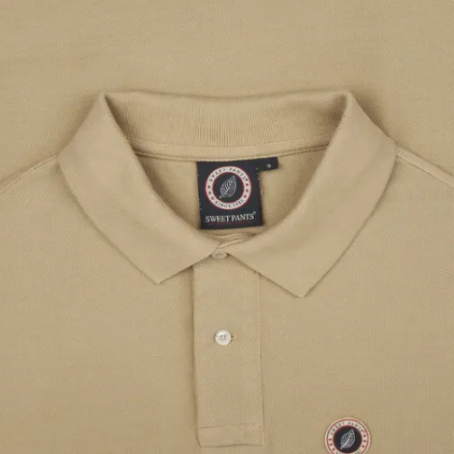 Homme SWEET PANTS FADED POLO WHITE PEPPER