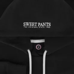 Femme SWEET PANTS F ICONIC HOOD BLACK