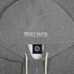 Homme SWEET PANTS F ICONIC ZIP DARK MARL