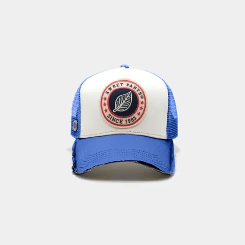 SWEET PANTS HOME RUN CAP AZURE