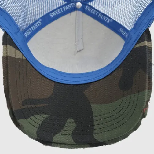 SWEET PANTS HOME RUN CAP AZURE