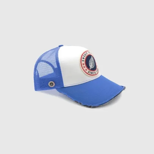 SWEET PANTS HOME RUN CAP AZURE