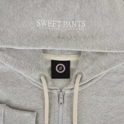 Homme SWEET PANTS ICONIC ZIP UP GREY MARL