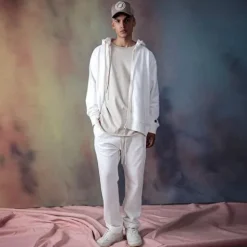 Homme SWEET PANTS ICONIC ZIP UP OFF WHITE