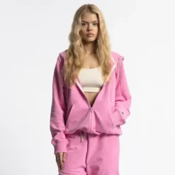 Femme SWEET PANTS ICONIC ZIP UP PEONY