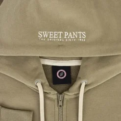 Homme SWEET PANTS ICONIC ZIP UP SAGE
