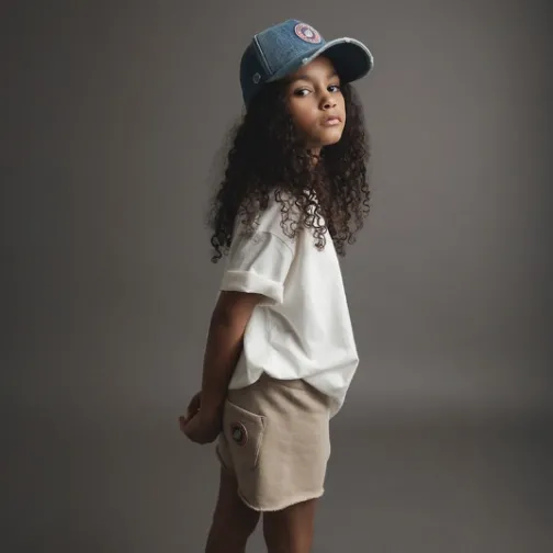 Enfant SWEET PANTS KID ENDLESS SHORTY WHITE PEPPER