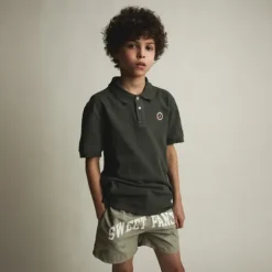 Enfant SWEET PANTS KID FADED POLO BLACK