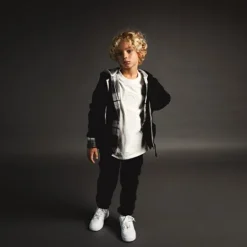 Enfant SWEET PANTS KID F ICONIC ZIP BLACK