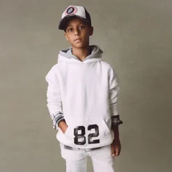 Enfant SWEET PANTS KID 82 HOODIE OFF WHITE
