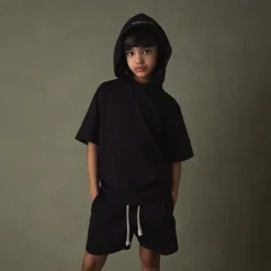 Enfant SWEET PANTS KID JERSEY HOOD BLACK