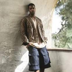 Homme SWEET PANTS LE BERMUDA DEN DENIM