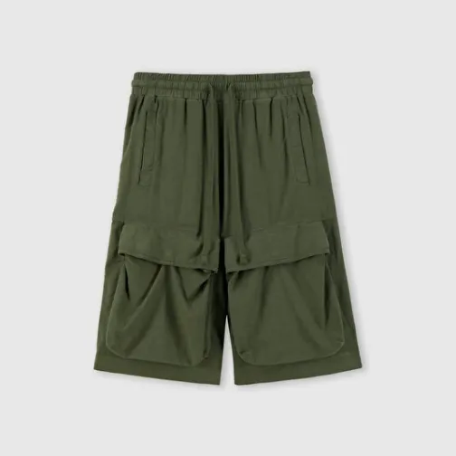 Femme SWEET PANTS LE BERMUDA LIN ARMY