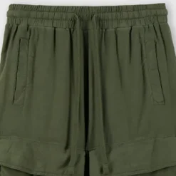 Femme SWEET PANTS LE BERMUDA LIN ARMY