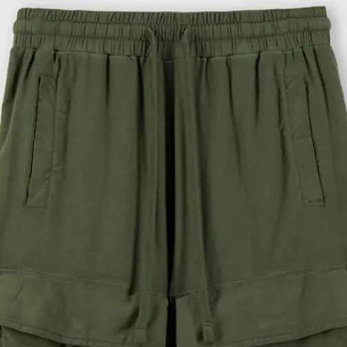 Femme SWEET PANTS LE BERMUDA LIN ARMY