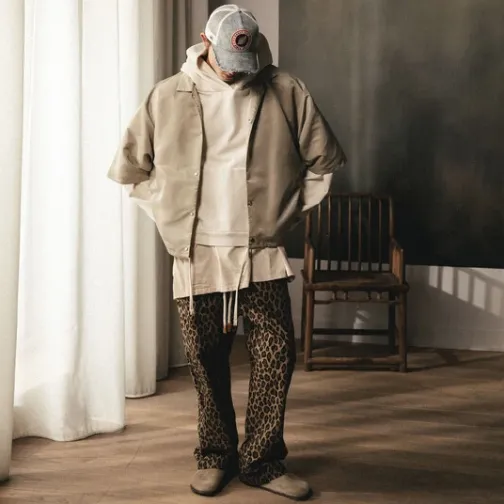 Homme SWEET PANTS LE CARPENTER LEOPARD