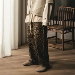 Homme SWEET PANTS LE CARPENTER LEOPARD