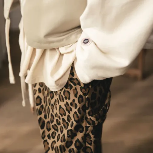 Homme SWEET PANTS LE CARPENTER LEOPARD