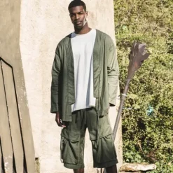 Homme SWEET PANTS LE KIMONO ARMY