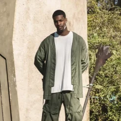 Homme SWEET PANTS LE KIMONO ARMY