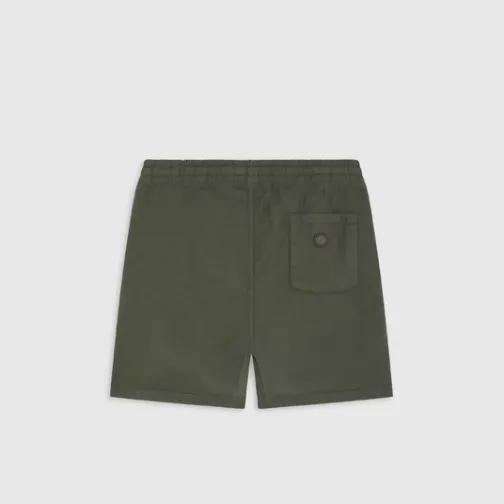 Homme SWEET PANTS LINEN SHORT ARMY