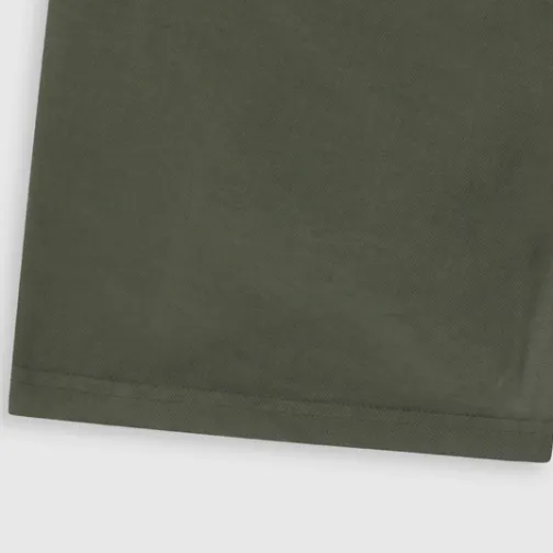 Homme SWEET PANTS LINEN SHORT ARMY