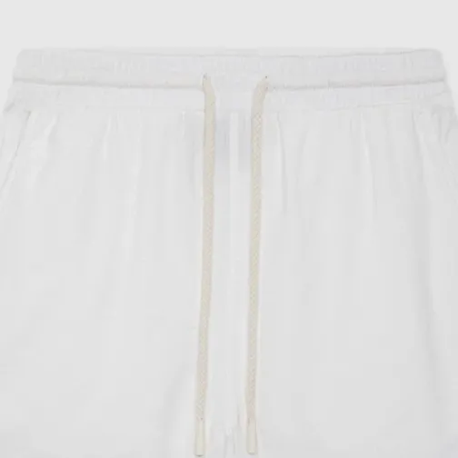 Femme SWEET PANTS LINEN SHORT OFF WHITE