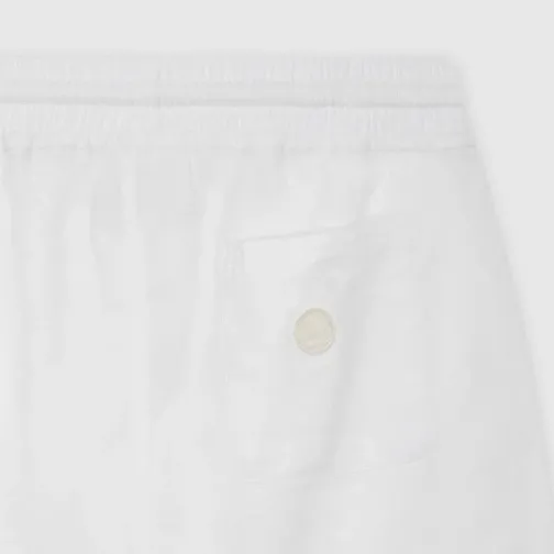 Femme SWEET PANTS LINEN SHORT OFF WHITE