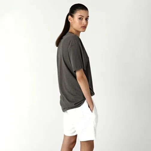 Femme SWEET PANTS LINEN SHORT OFF WHITE
