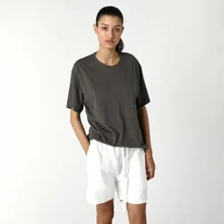 Femme SWEET PANTS LINEN SHORT OFF WHITE