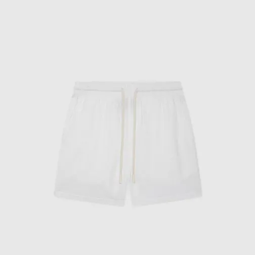 Homme SWEET PANTS LINEN SHORT OFF WHITE
