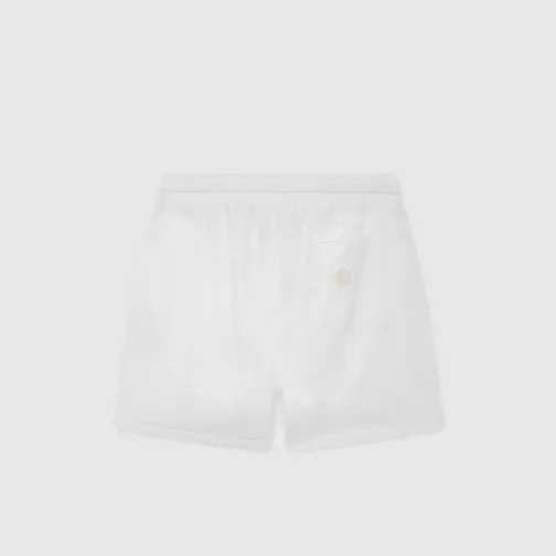 Homme SWEET PANTS LINEN SHORT OFF WHITE