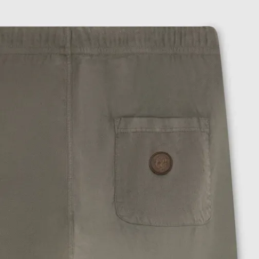 Femme SWEET PANTS LINEN TAPER BOCCAGE