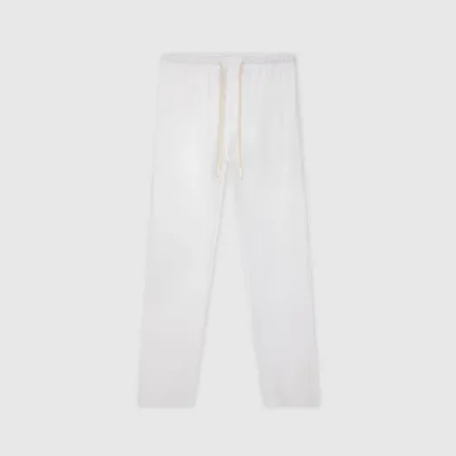 Homme SWEET PANTS LINEN TAPER OFF WHITE
