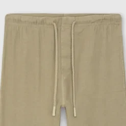 Femme SWEET PANTS LINEN TAPER SAGE
