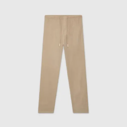 Femme SWEET PANTS LINEN TAPER SAND