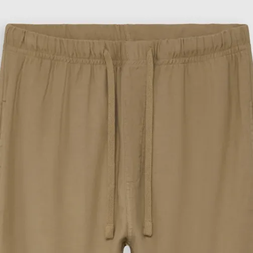 Homme SWEET PANTS LINEN TAPER WHITE PEPPER