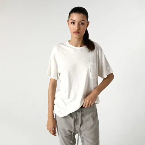 Femme SWEET PANTS LINEN TEE OFF WHITE