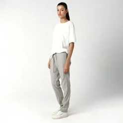 Femme SWEET PANTS LINEN TEE OFF WHITE