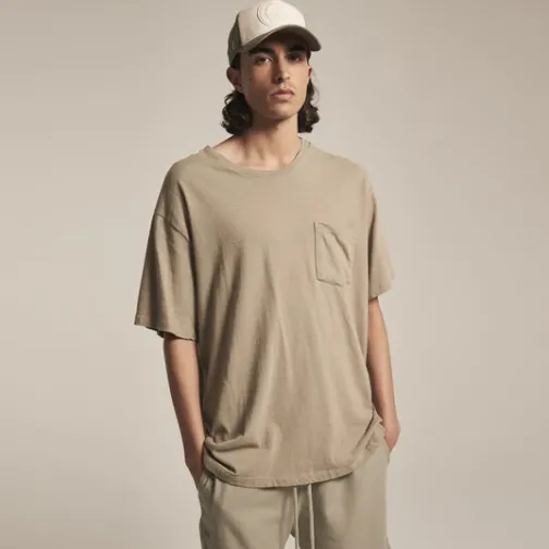 Homme SWEET PANTS LINEN TEE SAGE